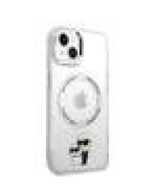Karl Lagerfeld IML Karl and Choupette MagSafe Case Защитный чехол для iPhone 15 / прозрачный