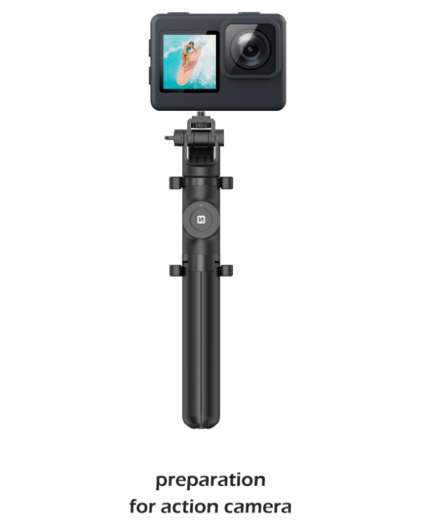 Swissten Bluetooth Selfie Aluminum штатив для телефонов и камер с дистанционной кнопкой