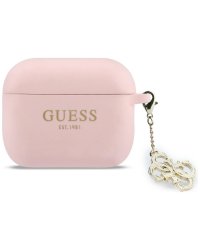 Guess 4G Charm Silicone Case Чехол для наушников Apple AirPods Pro 3
