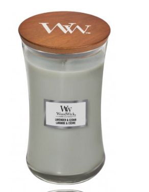 Woodwick Lavender & Cedar ароматическая свеча 610 g Woodwick Lavender & Cedar ароматическая свеча 610 g