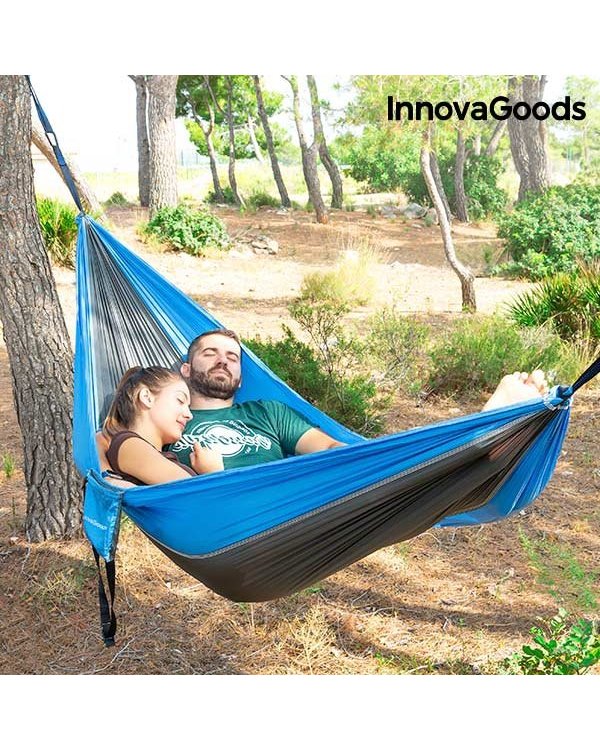 Дополнительное изображение книги «InnovaGoods двухместный кемпинг гамак»