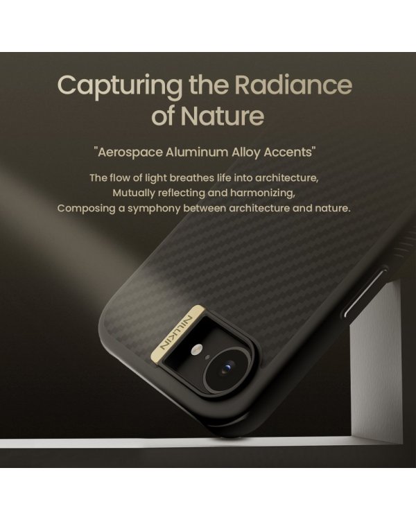 Nillkin Synthetic Fiber PRO Magnetic Hard Case Чехол для Apple iPhone 16e