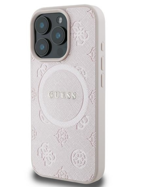 Guess GUHMP16LPSAPSMEP Чехол для Apple iPhone 16 Pro