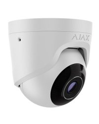 AJAX TurretCam 8MP IP камера 2.8 мм / IP65 / IK08 (белая)