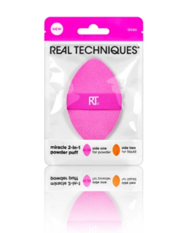 Real Techniques Miracle 2-In-1 Powder Puff Губка для макияжа