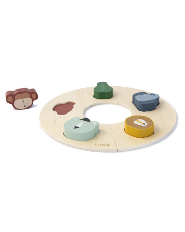 Trixie 36-158 Деревянный пазл 12м+