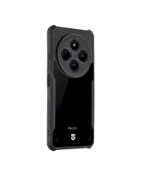 Tactical Quantum Stealth Cover Защитный чехол для Xiaomi Redmi 14C 4G/A4 5G/Poco C75 / прозрачный/чёрный