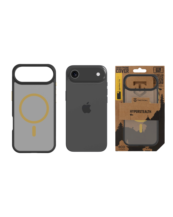 Дополнительное изображение книги «Tactical MagForce Hyperstealth 2.0 Cover Защитный чехол для iPhone Air / чёрный/жёлтый»