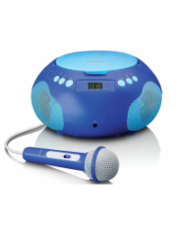 Lenco SCD-625bu CD Bluetooth Mагнитола с микрофоном Синяя