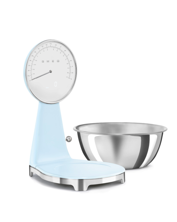 Smeg KSF01PBWW Analog and Digital Кухонные весы Pastel Blue