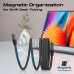 Promate Springy Магнитный кабель USB-C 60WPD / 1.2m