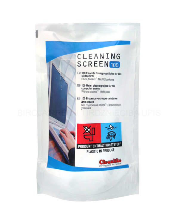 Cleanlike Салфетки для очистки TFT/LCD 100 шт