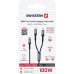 Swissten Textile 2in1 USB-C / Lighting Кабель 100W 1.5m