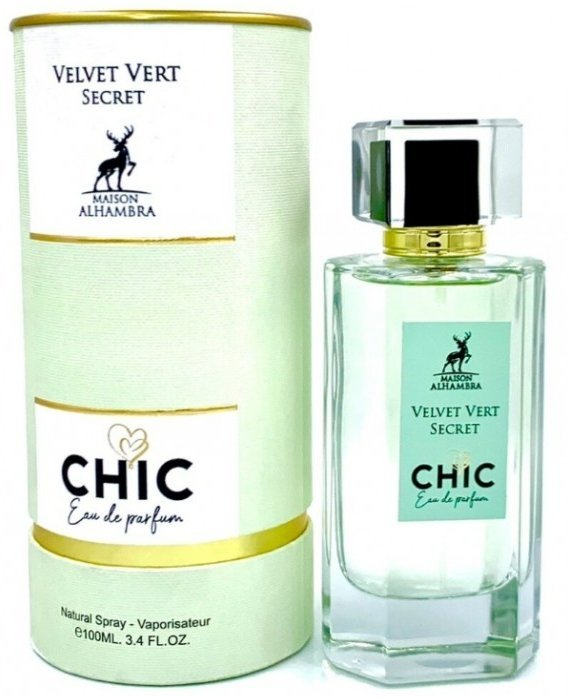 Обложка книги «Maison Alhambra Velvet Vert Secret Chic Парфюм EDP 100 ml»