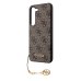 Guess 4G Charm Case Защитный чехол для Samsung Galaxy S23 / коричневый