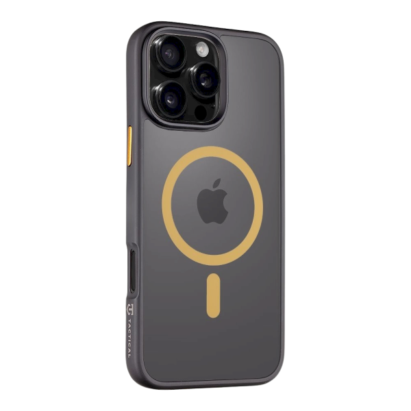 Обложка книги «Tactical MagForce Hyperstealth 2.0 Защитный чехол для iPhone 16 Pro Max / чёрный/жёлтый»