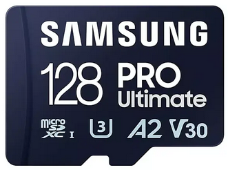 Samsung  PRO Ultimate microSDXC 128GB + Считыватель