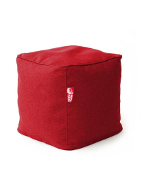 Mocco Pupu Maiss Пуф CUBE COZY 40x40x40 см из мебельная ткань Kрасный