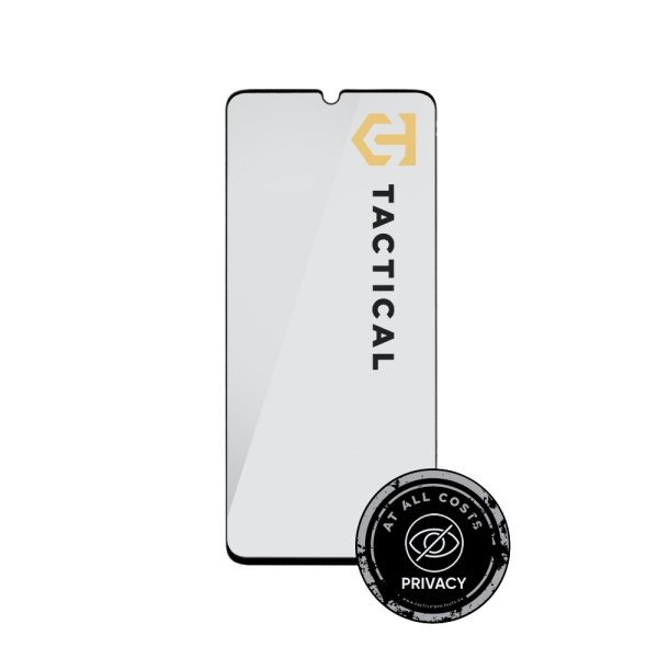 Tactical Glass Shield Privacy Stealth 5D Защитное стекло для Samsung Galaxy A05/A05s / чёрный