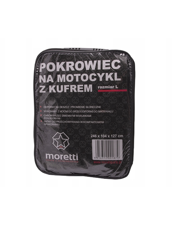 Дополнительное изображение книги «Moretti 2791 Чехол для Мотоцикла L»