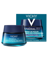 Vichy Minéral 89 Ночной увлажняющий восстанавливающий крем 50 ml