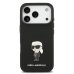 Дополнительное изображение книги «Karl Lagerfeld Liquid Silicone Metal Ikonik Case Защитный чехол для iPhone 17 Pro / чёрный»