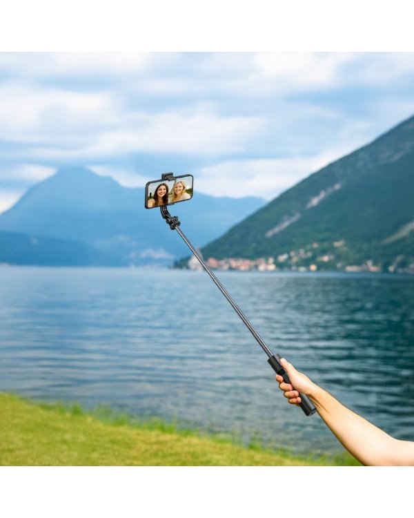 OBAL:ME SelfiePod Селфи-палка для мобильных телефонов / чёрный