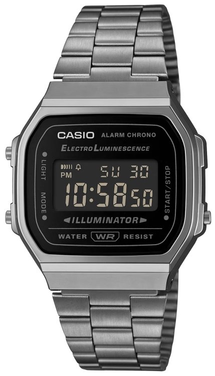 CASIO A168WGG-1BDF Мужские часы
