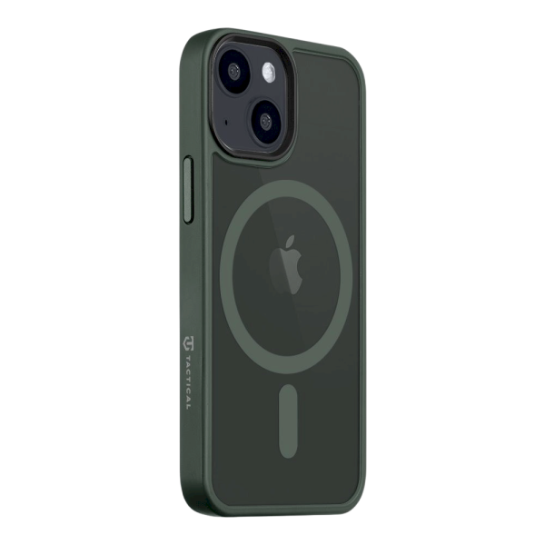 Обложка книги «Tactical MagForce Hyperstealth Cover Защитный чехол для iPhone 13 mini / лесной зелёный»