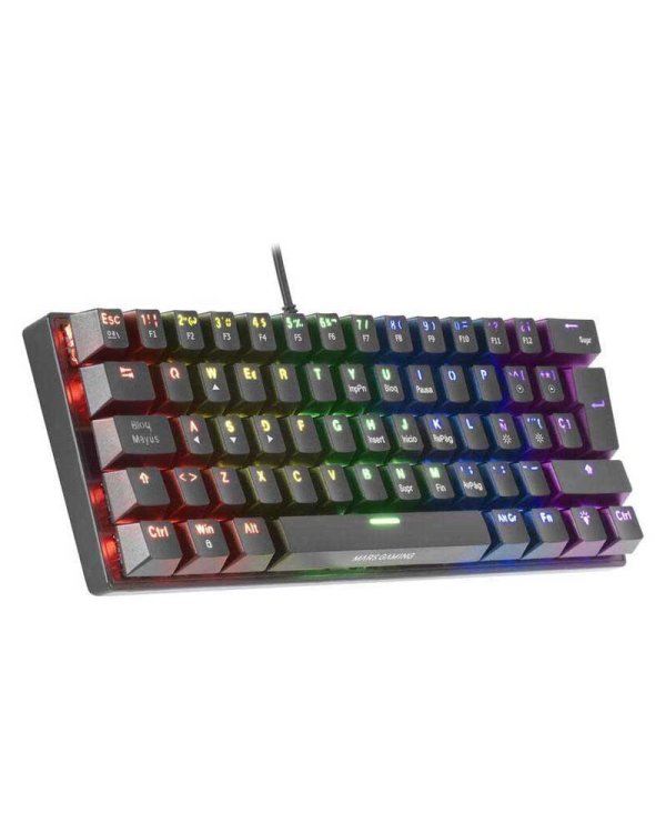 Mars Gaming MK60BUS Игровая механическая клавиатура RGB / Blue Switch / US