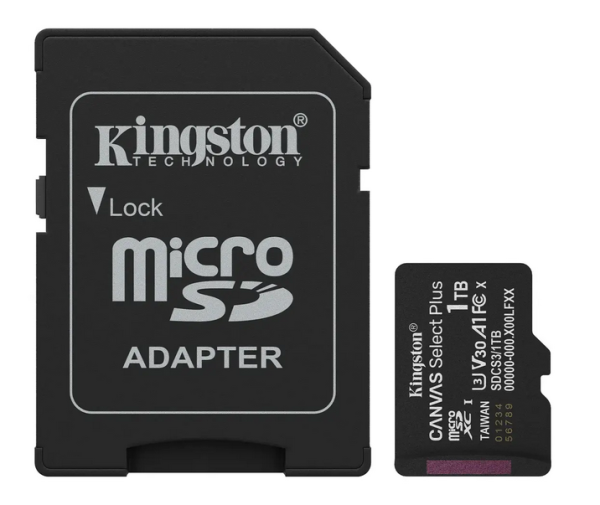 Kingston Canvas Select Plus MicroSDXC Карта памяти 1TB