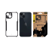 Tactical Quantum Stealth Cover Защитный чехол для Apple iPhone 14 / прозрачный/чёрный
