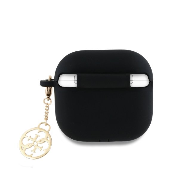 Guess 4G Charm Silicone Case Чехол для наушников Apple AirPods 4