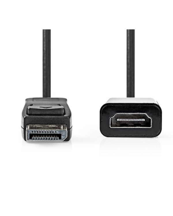 NEDIS CCGP37150BK02 Кабель DisplayPort Male | HDMI™ | 1080p | 0,20 m