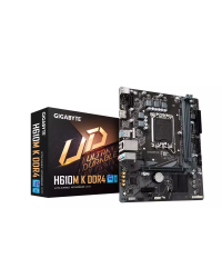 Gigabyte H610M K DDR4 Материнская плата / Intel H610 / Socket LGA 1700 / Micro ATX / PCIe 4.0 / M.2 NVMe