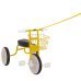 RoGer Retro Трехколесный велосипед с корзиной желтый