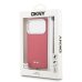 DKNY PU Leather Metal Logo Wrist Chain Case Чехол для Apple iPhone 17 Pro