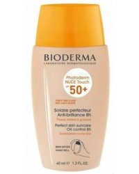 Bioderma Photoderm Nude Touch Perfect Skin SPF 50+ Light Colour Лосьон 40 ml