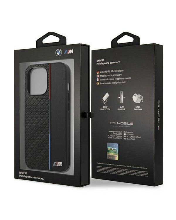 BMW BMHCP13LTRTBK Collection Carbon Back Case Чехол для телефона Apple iPhone 13 / 13 Pro