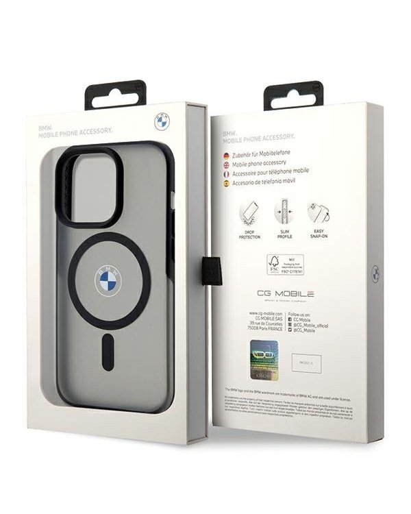BMW BMHMP15XDSLK Чехол для Apple iPhone 15 Pro Max