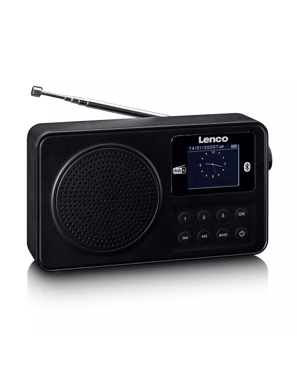 Lenco PDR-033BK Радио портативное FM / Bluetooth