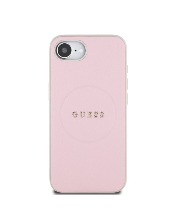 Guess PU Grained Classic Logo MagSafe Case Чехол для Apple iPhone 16e