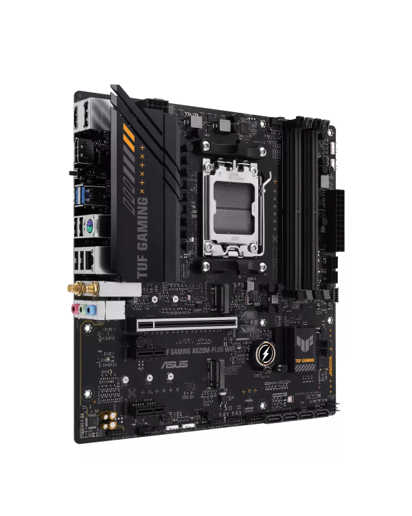 Asus TUF Gaming A620M-PLUS WIFI Материнская плата AMD A620 / Socket AM5 / Micro-ATX / Wi-Fi