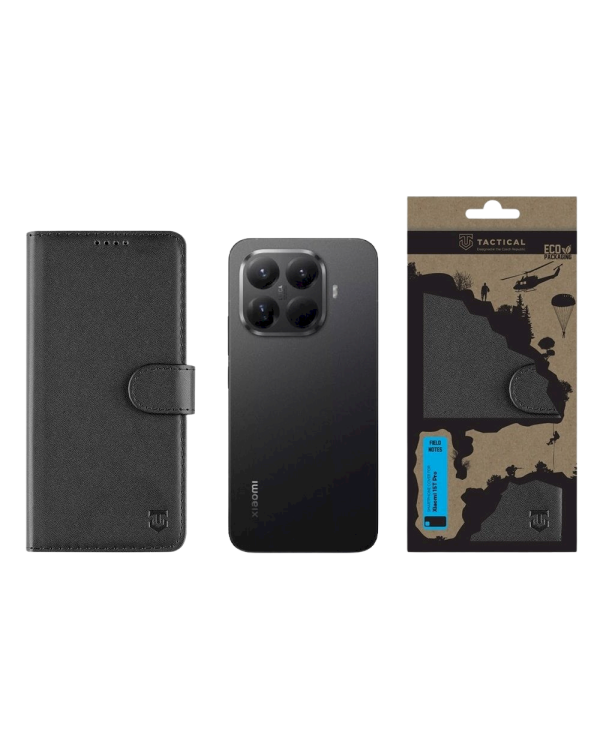 Tactical Field Notes Защитный чехол для Xiaomi 15T Pro / чёрный
