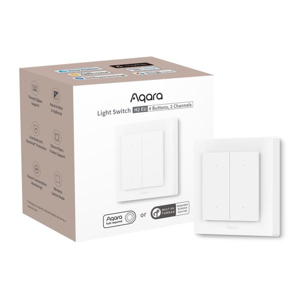 Aqara Light Switch H2 Yмный Bыключатель