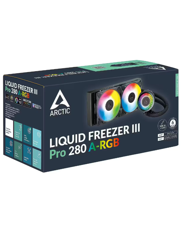 Arctic Liquid Freezer III Pro 280 A-RGB Система жидкостного охлаждения процессора 140mm