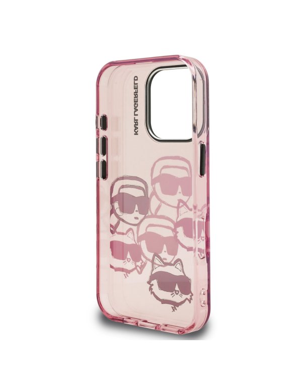 Karl Lagerfeld IML Multi K&CH Heads Case Чехол для Apple iPhone 16 Pro Max