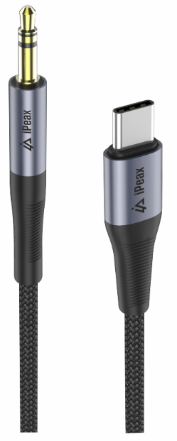 iPeax Адаптер USB-C to 3.5 mm Jack 1.5m