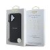 Guess PU Grained Classic Logo MagSafe Case Защитный чехол для iPhone 16 / чёрный