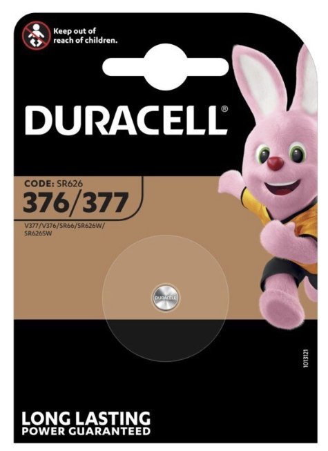 Duracell D377 / AG4 / SR626SW / LR626 Silver Watch 1.5V Батарея Oxide Duracell D377 / AG4 / SR626SW / LR626 Silver Watch 1.5V Батарея Oxide